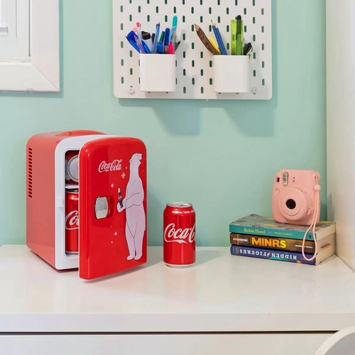 Coca cola mini fridge - coca-cola,