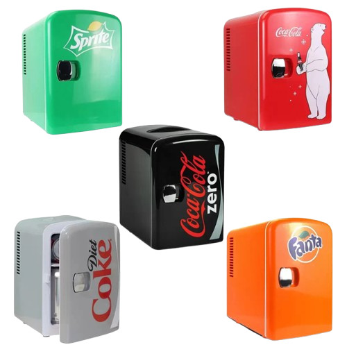 Coca cola mini fridge can - 4l,