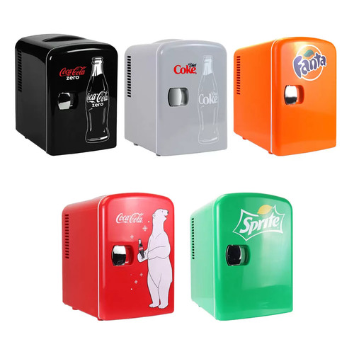 Coca cola mini fridge can - mini, 6